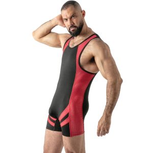 SINGLET COM ABERTURA TRASEIRA (VERMELHO) | XL - Image 2