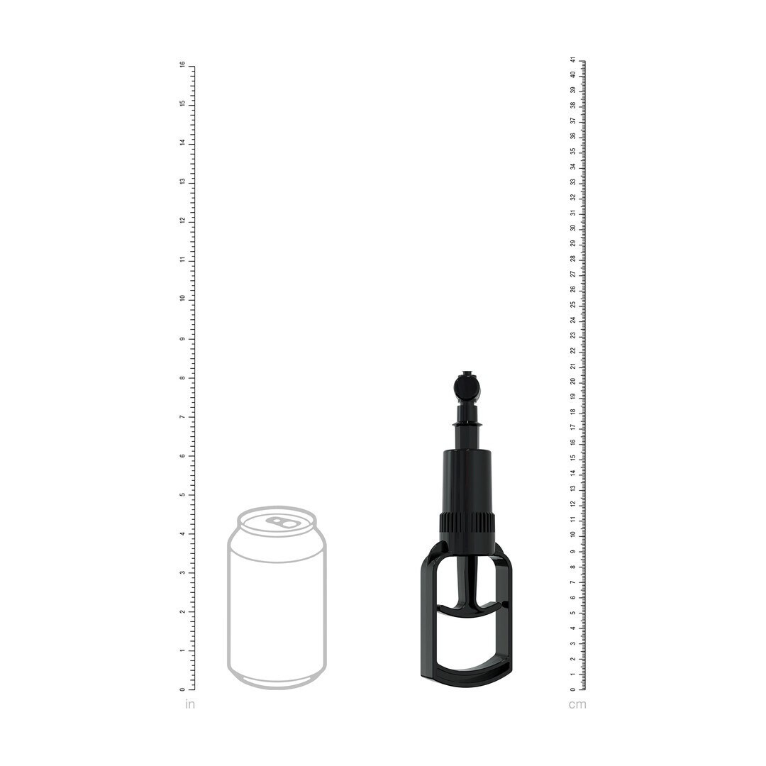 MANUAL VAGINA PUMP - BLACK