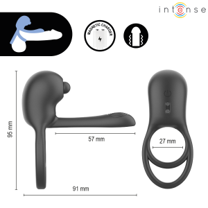 INTENSE - SPIKE REMOTE CONTROL VIBRATING PENIS RING - Image 5