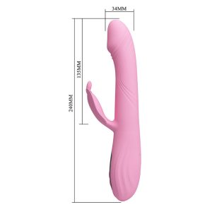 VIBRADOR RABBIT COM LED BELLA BUTTERFLY - Image 9