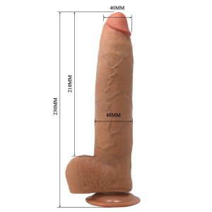 DILDO REALISTA PELE DESLIZANTE EVANDER | 23 CM - Image 4