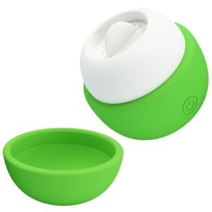 ESTIMULADOR DE CLÍTORIS COM EFEITO LÍNGUA (VERDE) - Image 7