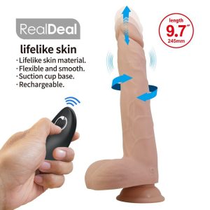 VIBRADOR REALISTA COM ROTAÇÃO E COMANDO NOLAN | 24.5 CM - Image 8