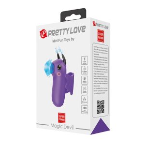 VIBRADOR DE DEDO MAGIC DEVIL (ROXO) - Image 2