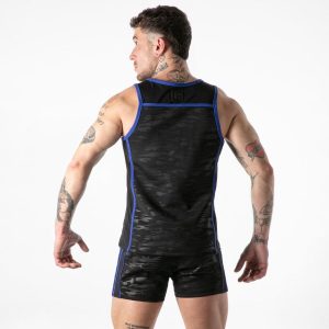 CAMISOLA SEM MANGAS FULL MILITARY (AZUL) | M - Image 3