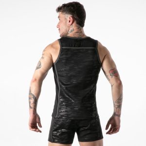 CAMISOLA SEM MANGAS FULL MILITARY (PRETO) | XL - Image 3