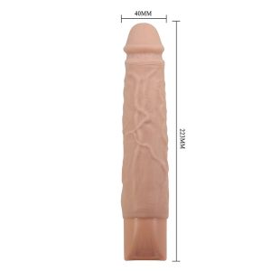 VIBRADOR REALISTA COM 10 MODOS KESSLER (PELE CLARA) | 22 CM - Image 8
