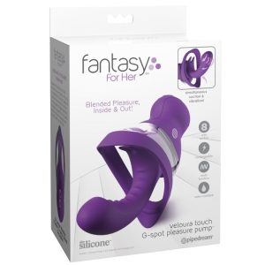 VIBRADOR DO PONTO G COM SUCÇÃO VELOURA TOUCH - Image 5
