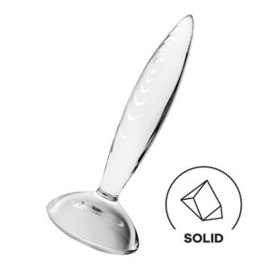 DILDO DE VIDRO SPARKLING CRYSTAL TRANSPARENTE SATISFYER - Image 5