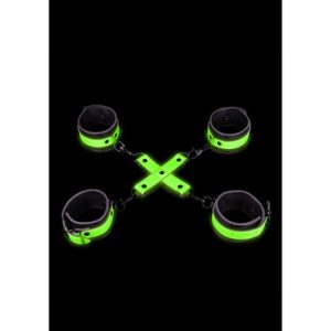 ALGEMAS PARA PULSOS E TORNOZELOS COM HOGTIE GLOW IN THE DARK OUCH! - Image 6