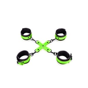 ALGEMAS PARA PULSOS E TORNOZELOS COM HOGTIE GLOW IN THE DARK OUCH! - Image 3