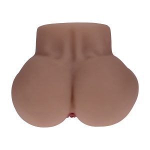BODYFORMS - KAYA BLOOM - DUAL ENTRY VIBRATING MASTURBATOR - 2,4 KG / 5.4 LBS - BROWN - Image 2