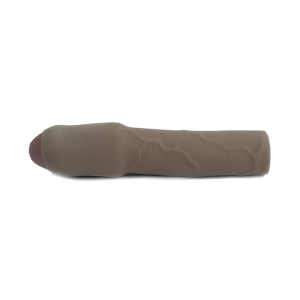 EXTENSOR PENIANO CYBERSKIN XTRA THICK UNCUT DARK - Image 4
