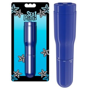 MINI VIBRADOR SEX PLEASE! SWEET SENSATIONS AZUL - Image 1