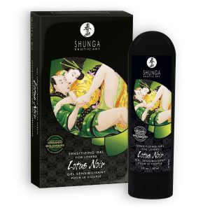 GEL SENSIBILIZANTE PARA CASAL SHUNGA LOTUS NOIR 60ML - Image 1